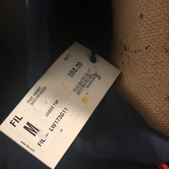 Fila Crop Hoody - Picture 2 of 3